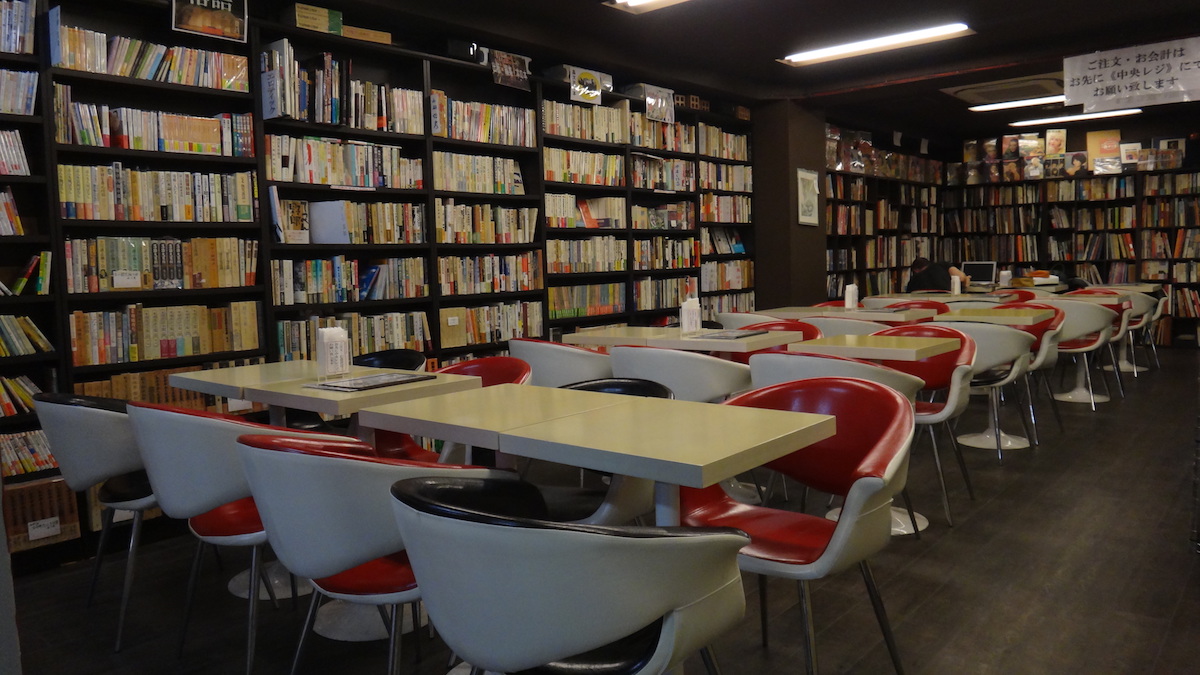 Cafe seating at At Wonder cafe