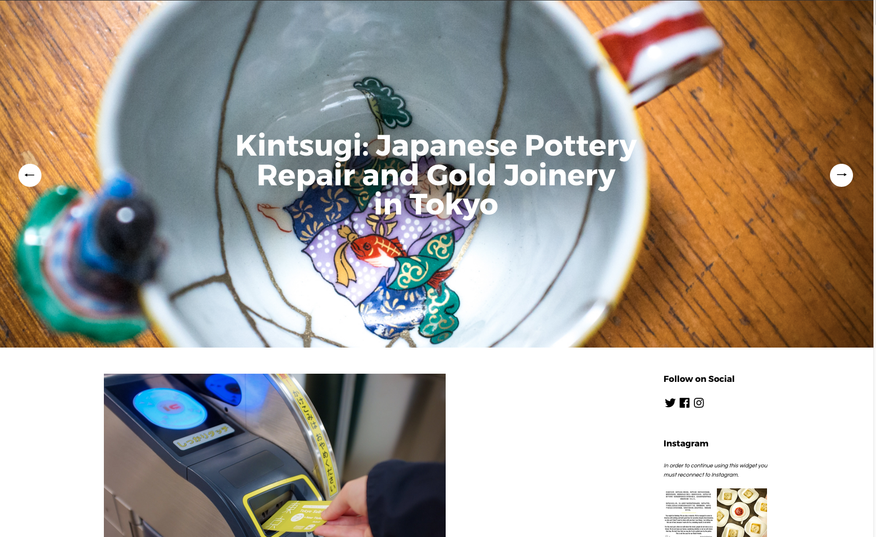 Steps in Kintsugi - A community gold joinery workshop in Tokyo