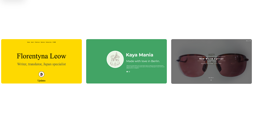 Custom websites